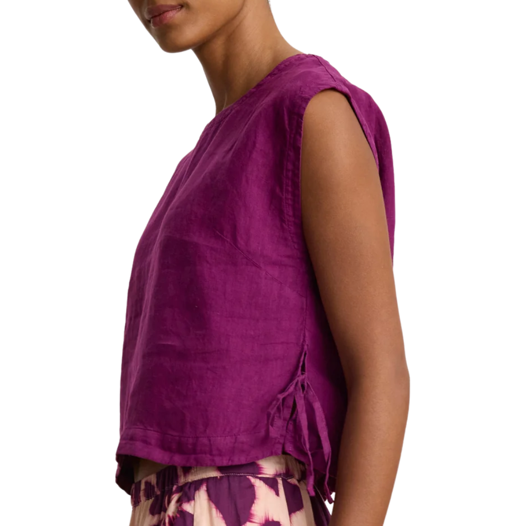 Tavia Linen Top