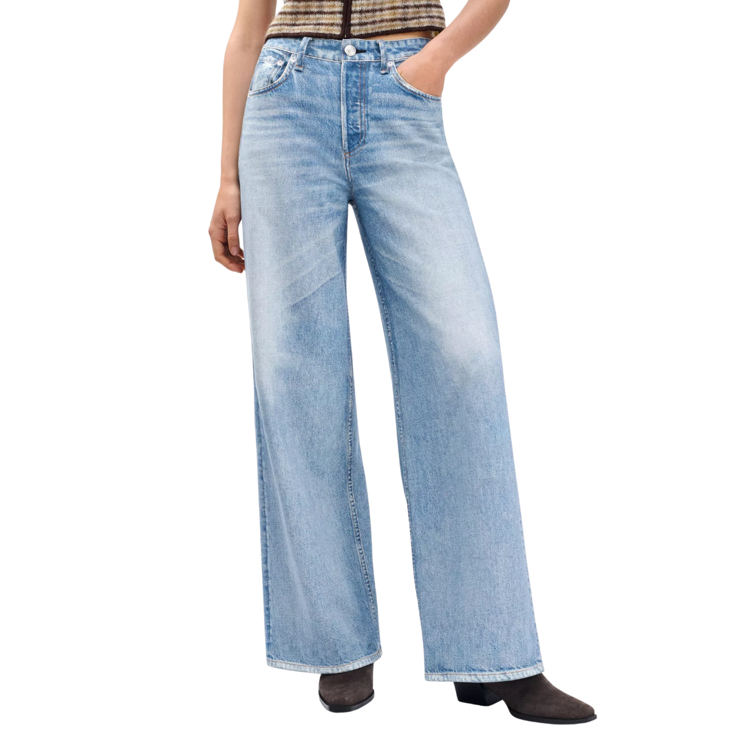 Miramar Wide-Leg Pants in Raily