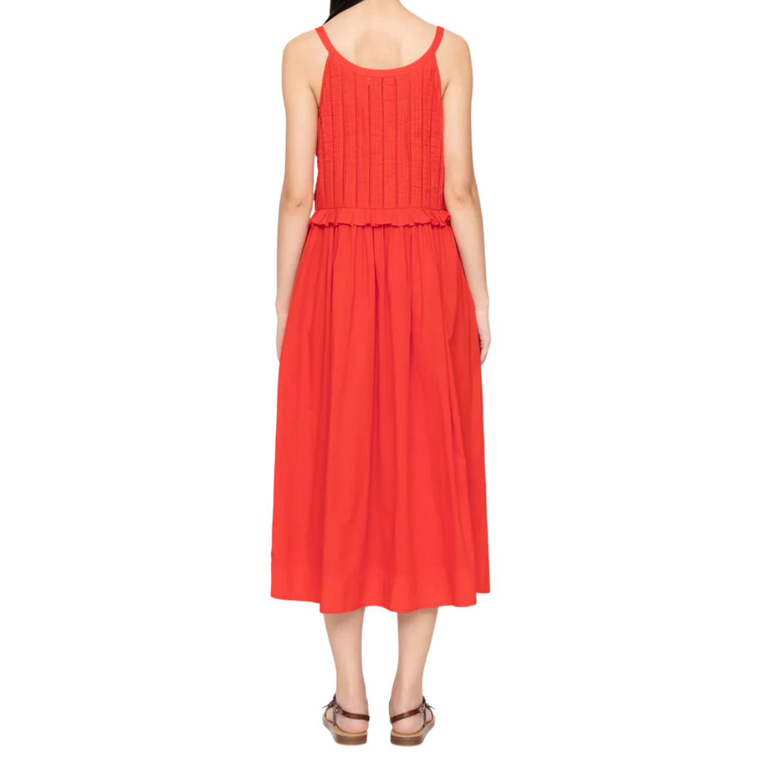 Alberte Tank Dress in Red