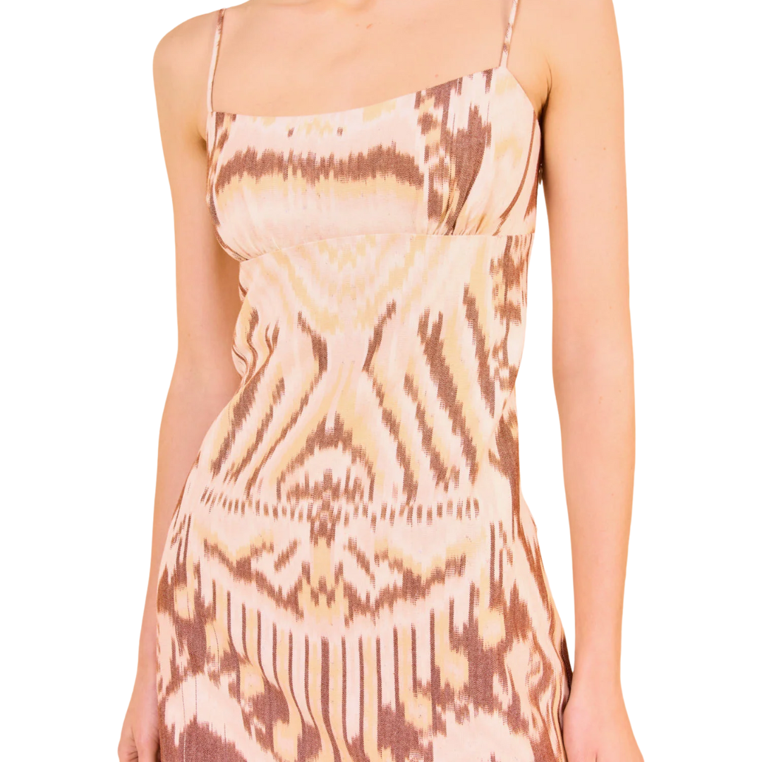 Marisol Drop Waist Gown in Moonstone