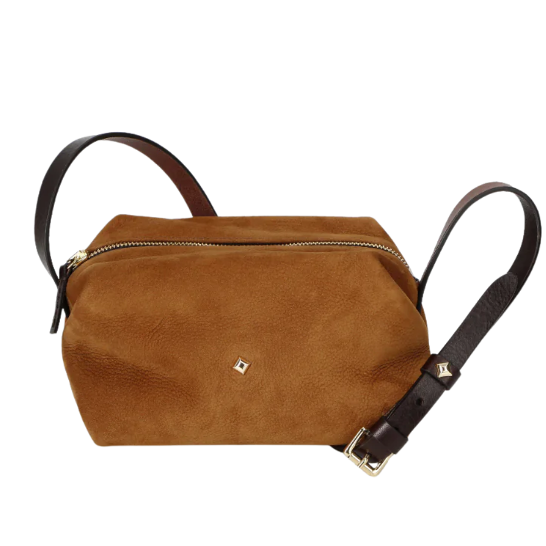 Le Mini Sohna Velvet in Camel