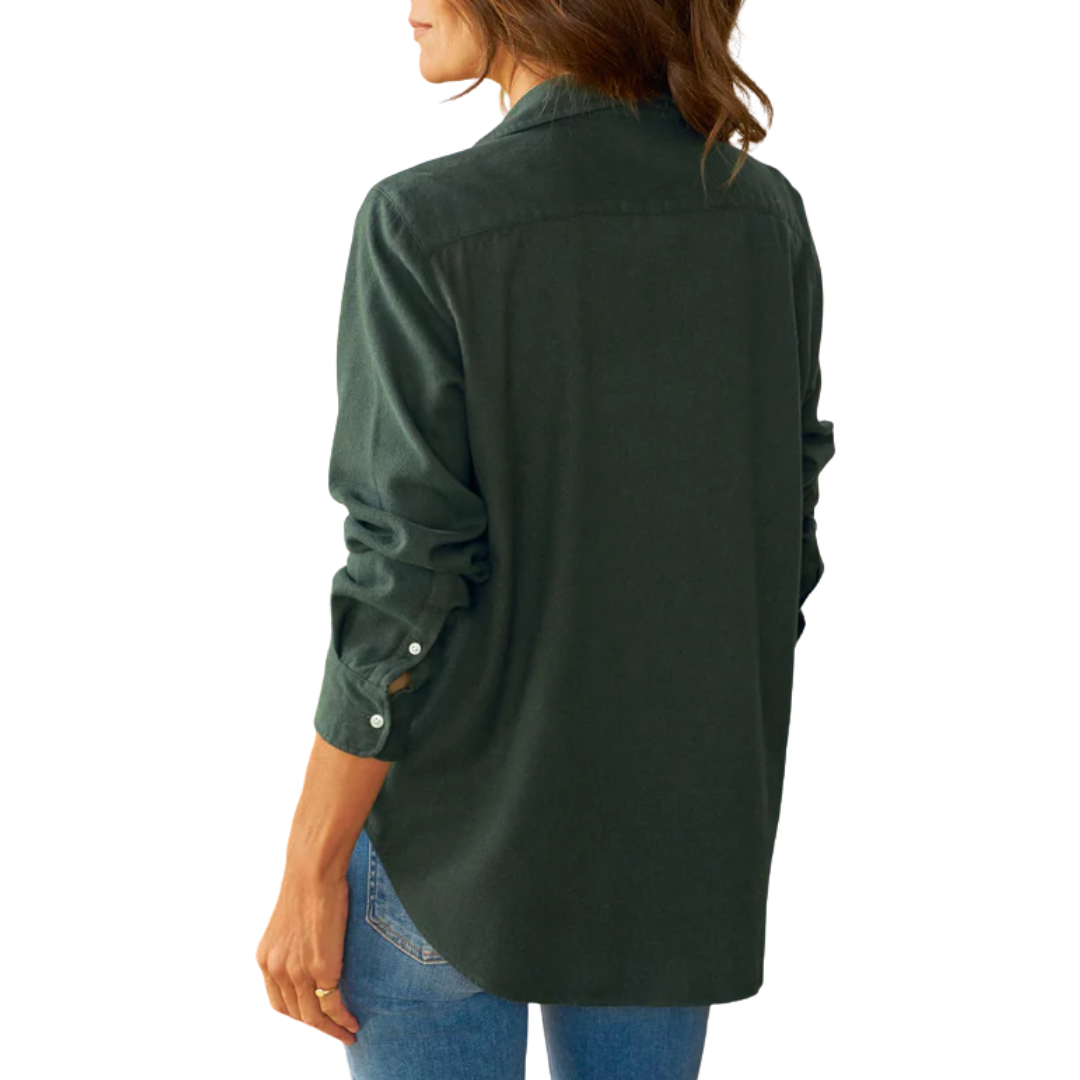 Eileen in Green Cashmere-Touch