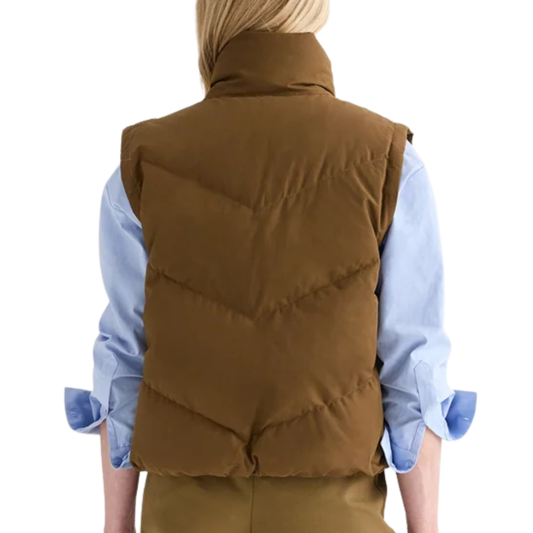 Puffer Vest in Carafe