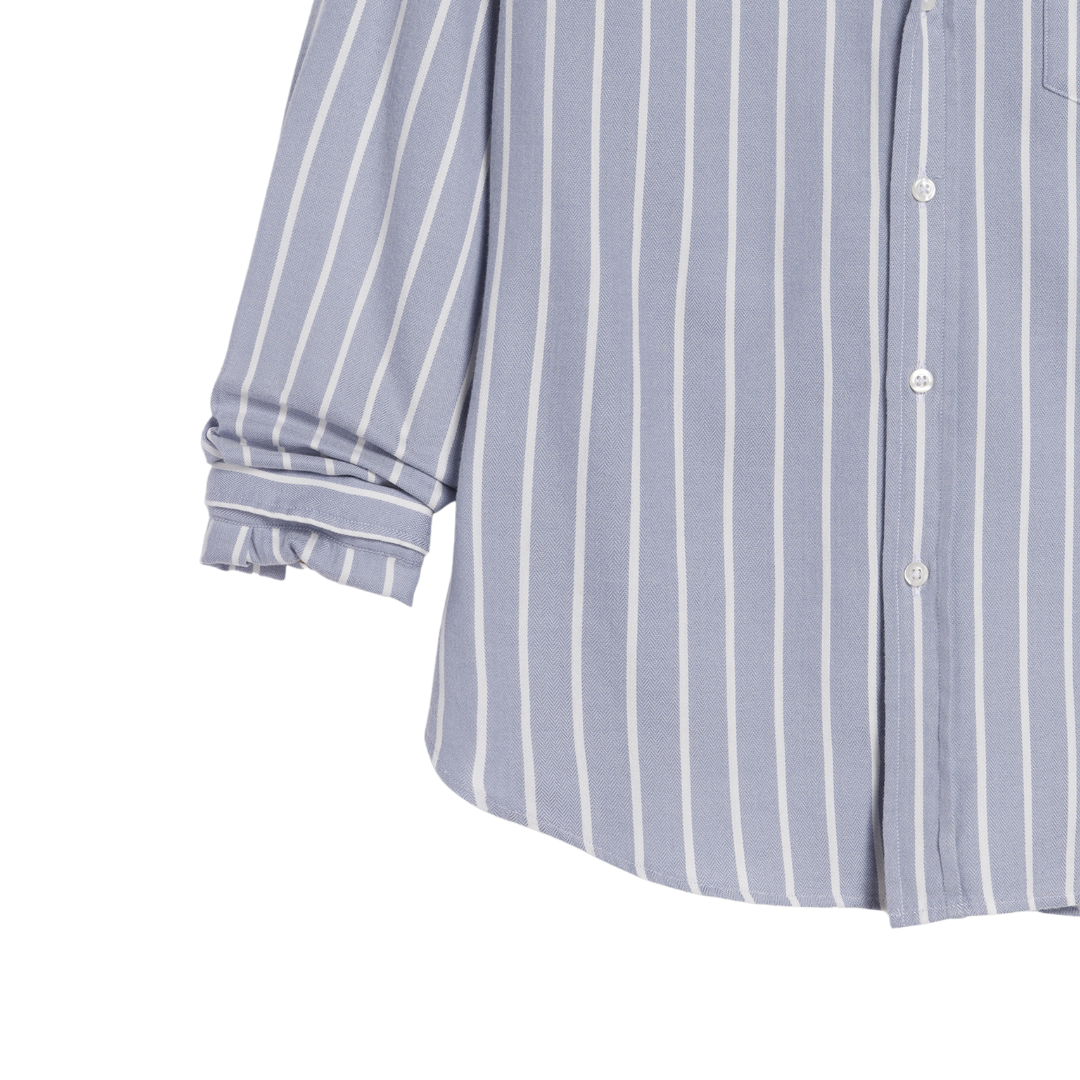 Barry in Wide Blue Stripes