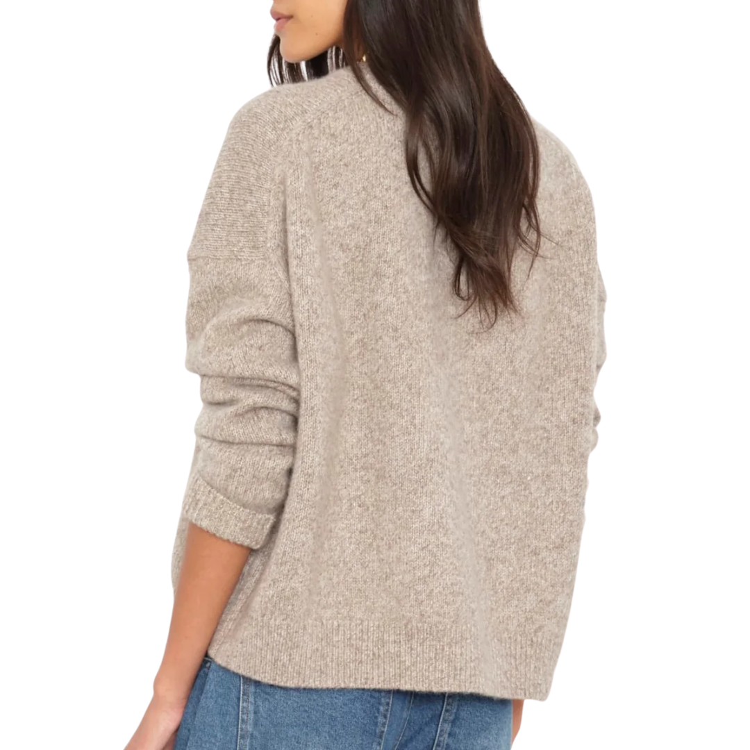 Lela Sweater in Ivory Oat