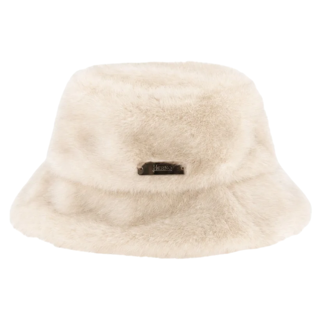 Mink-Effect Fur-Touch Hat in Tocco
