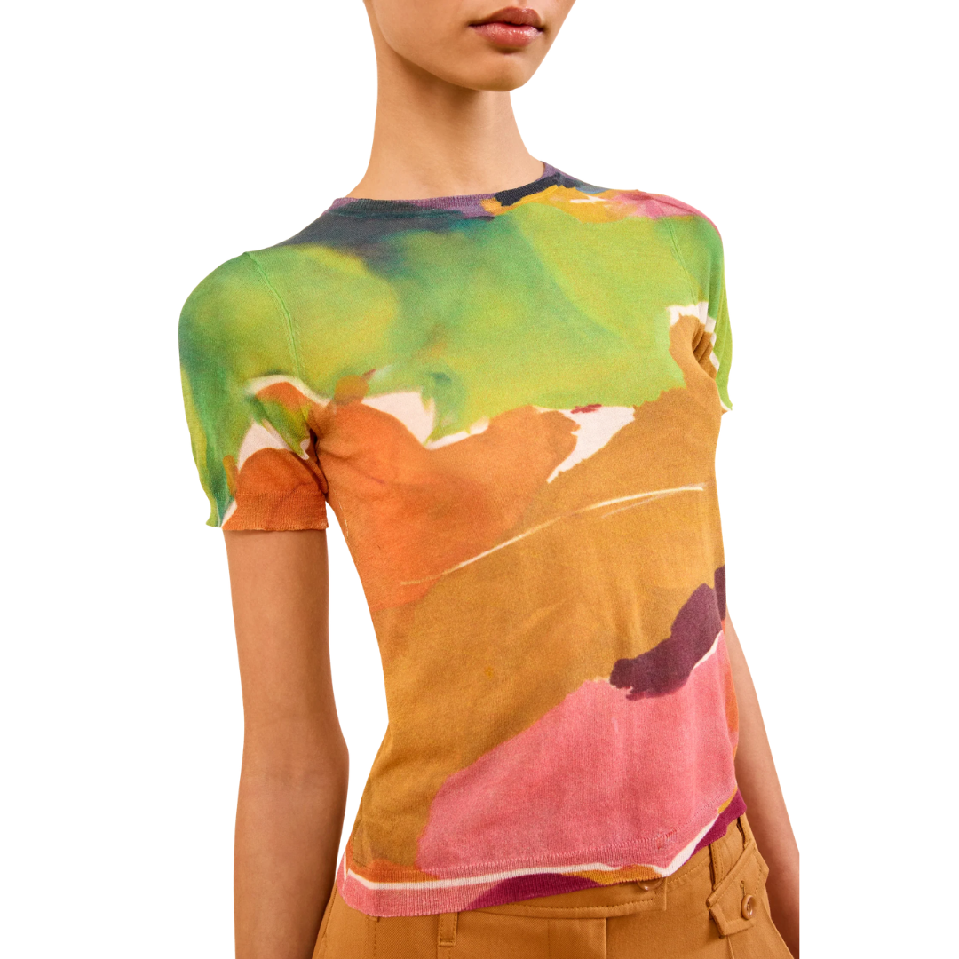 Sana Knit Top in Nature Abhors A Vacuum