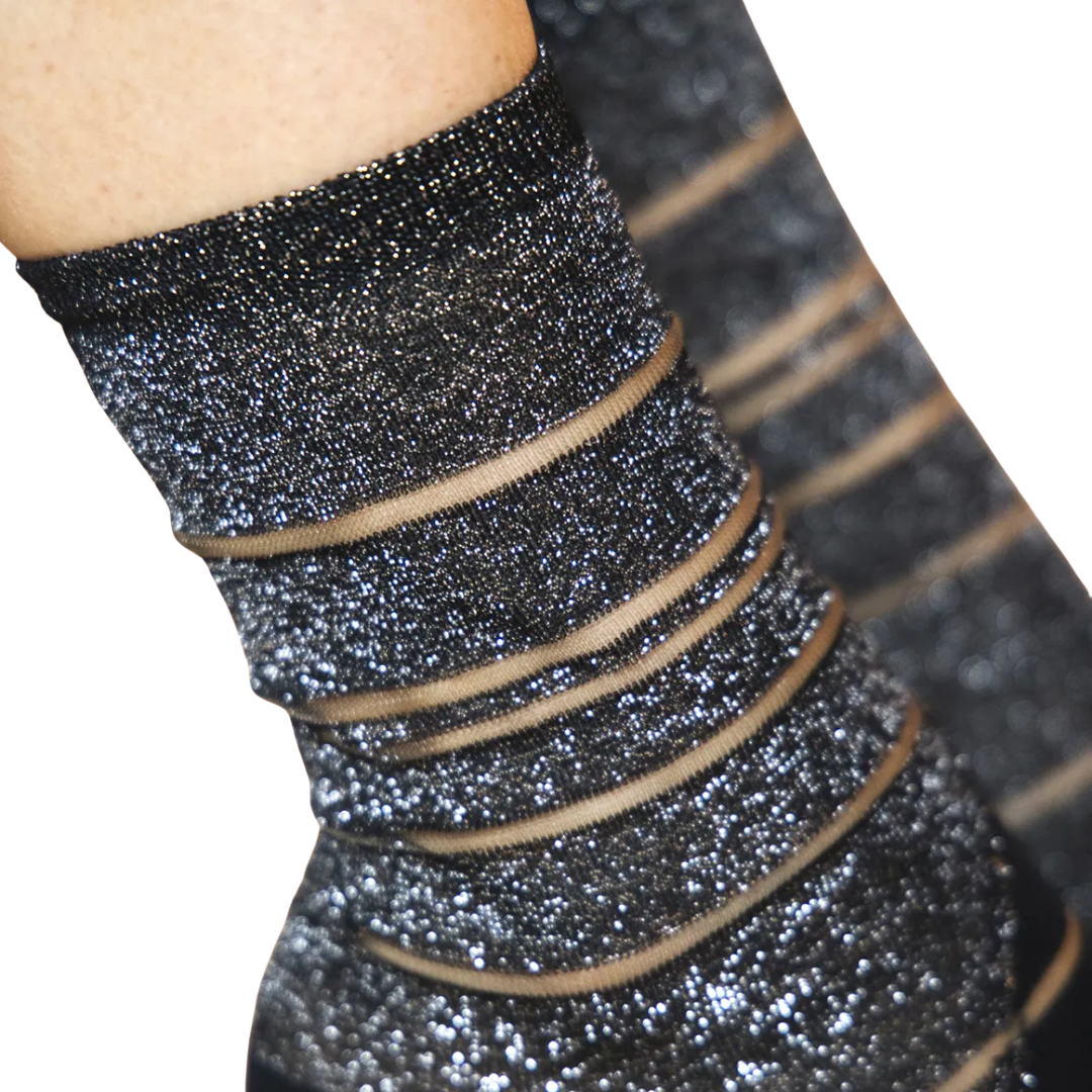 Tate Modern Socks in Silver