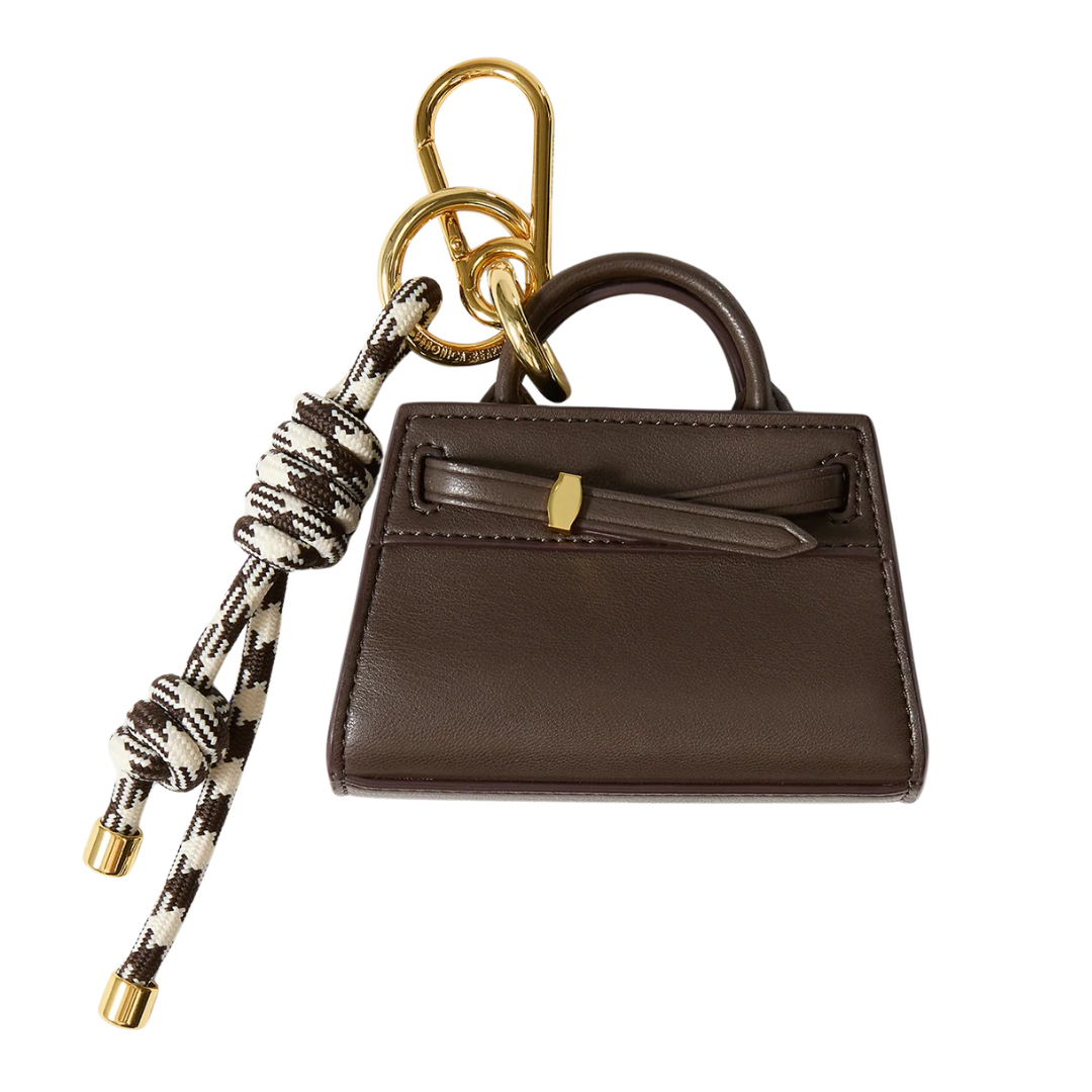 Dash Bag Charm in Espresso Multi