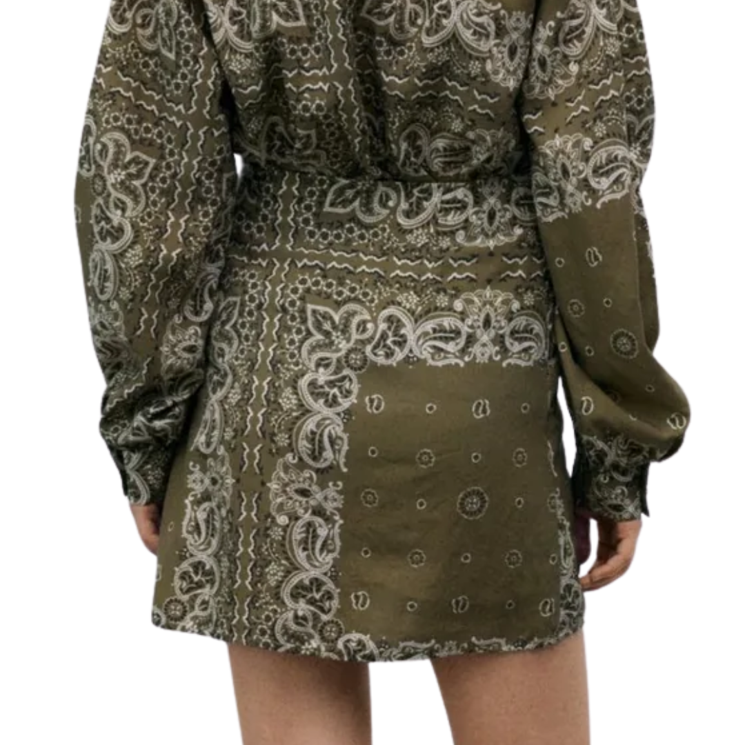 Waterlily Skirt in Bandana Print