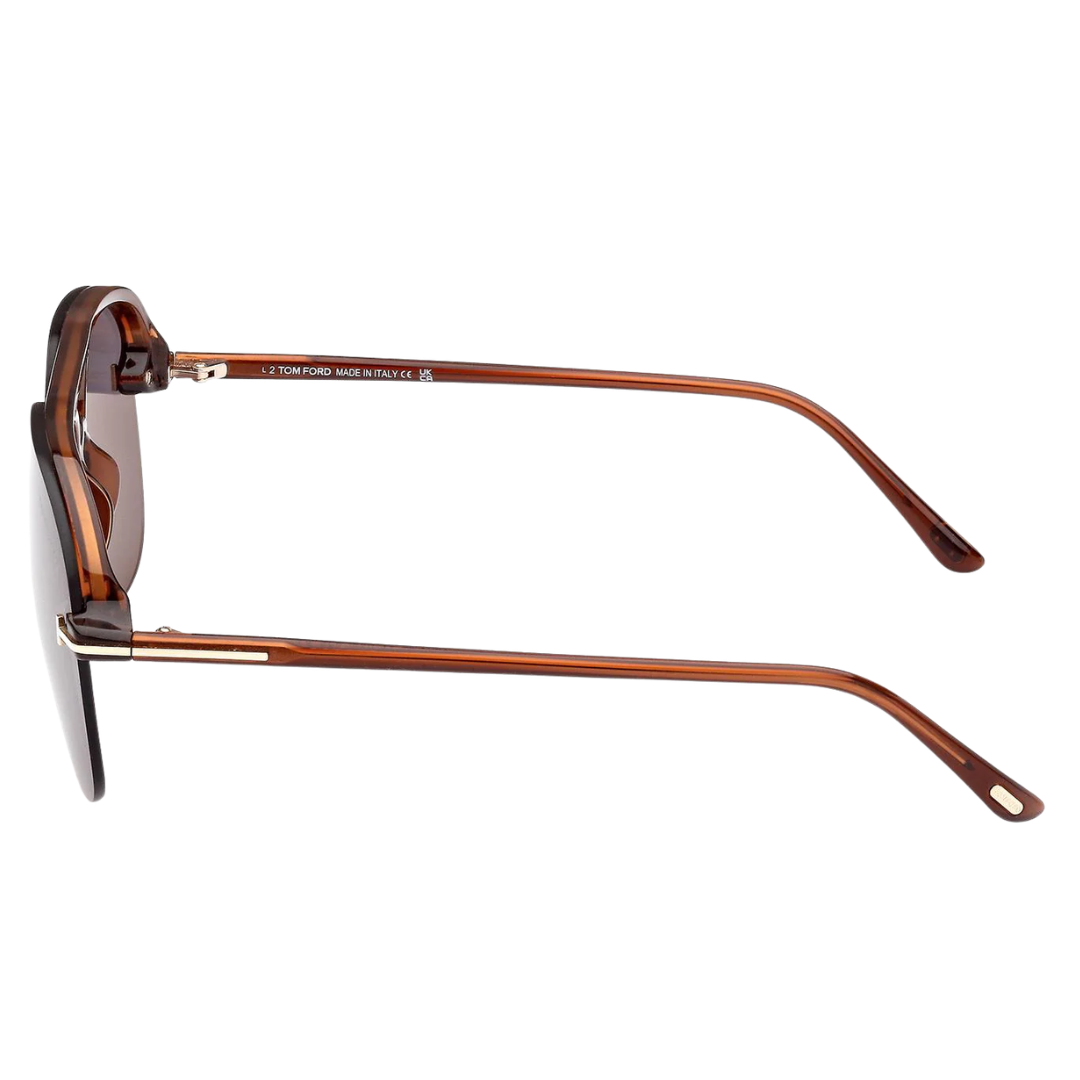 Terry Sunglasses in Shiny Light Brown