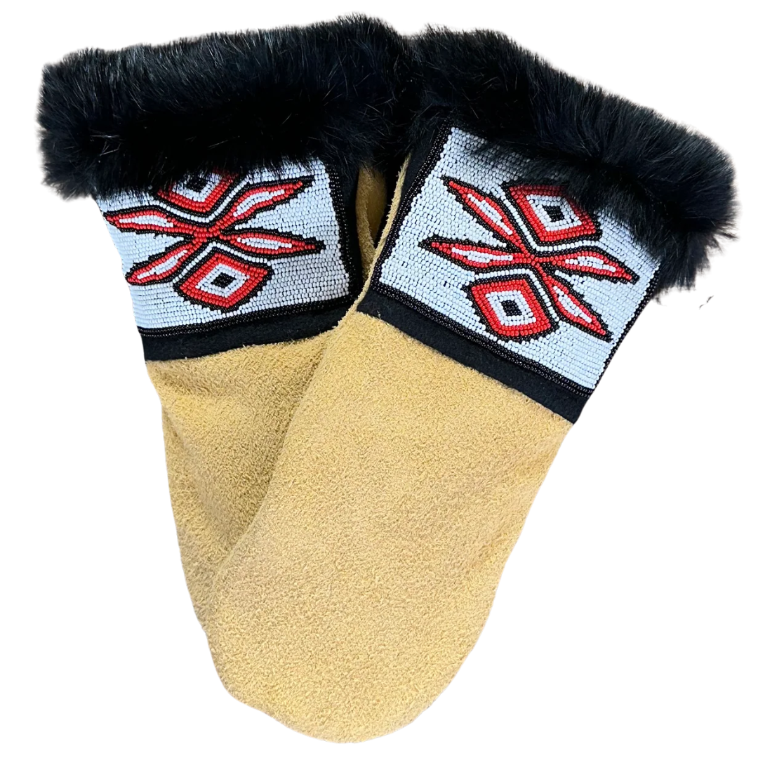 Neiwoo Mittens in Tan