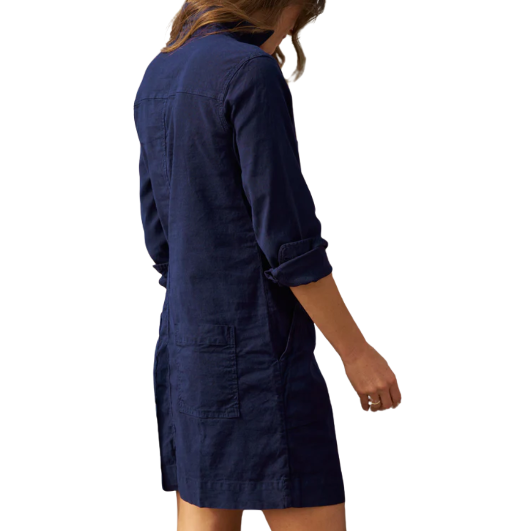 Southern Ireland Utility Dress in Navy