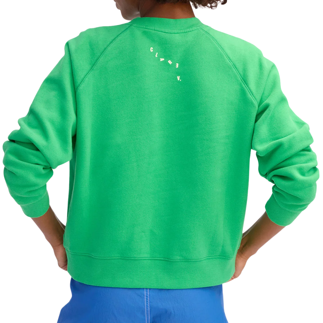 Le Court Sweatshirt in Green Oui