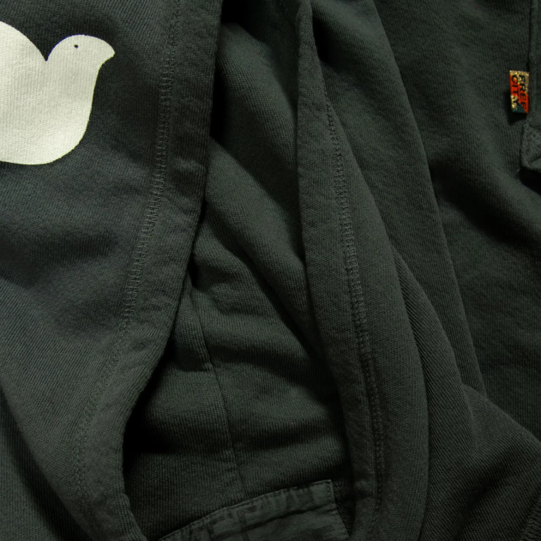 Basicgoodness Terry Fluff Hoodie in Tent