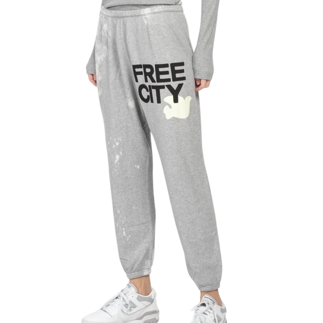 Letsgo Bleachout OG Sweatpant in Heatherbleachout