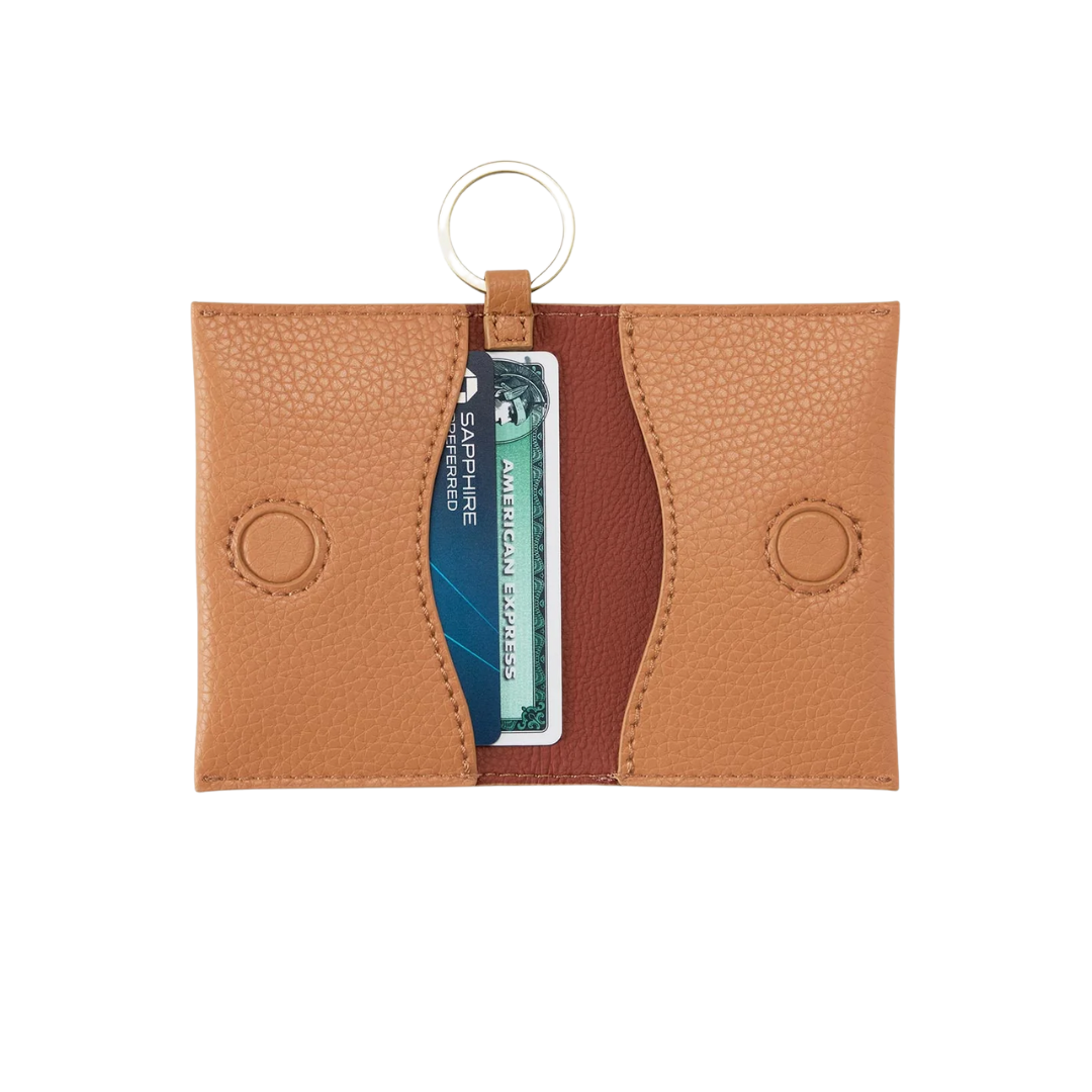 Vida Card Case in Biscuit