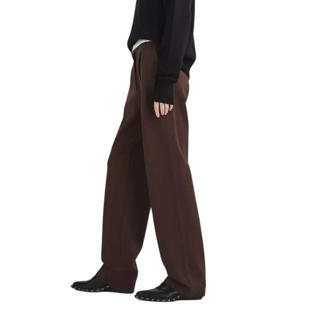 Irina Ponte Trouser in Brown