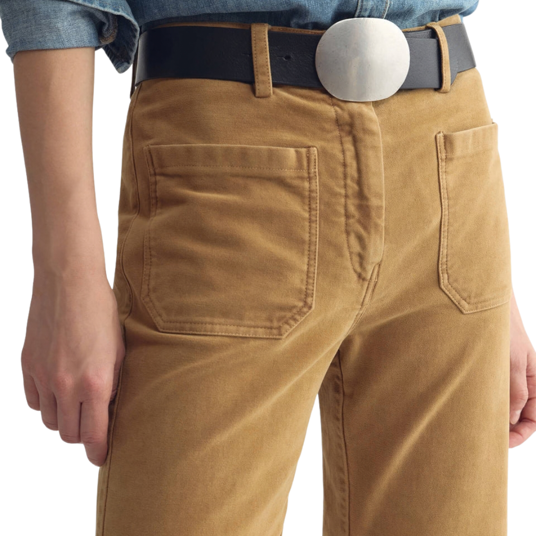 Florence Moleskin Pant in Bourbon