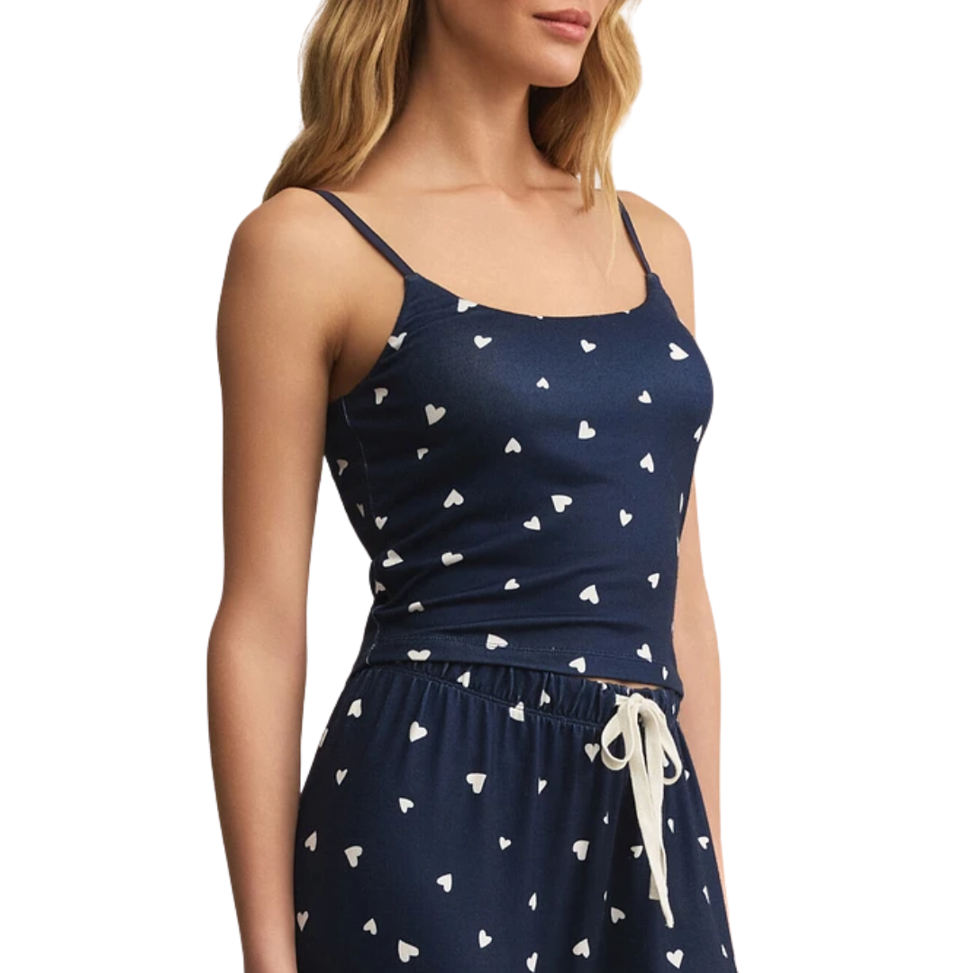Camille Heart Cami in Eclipse