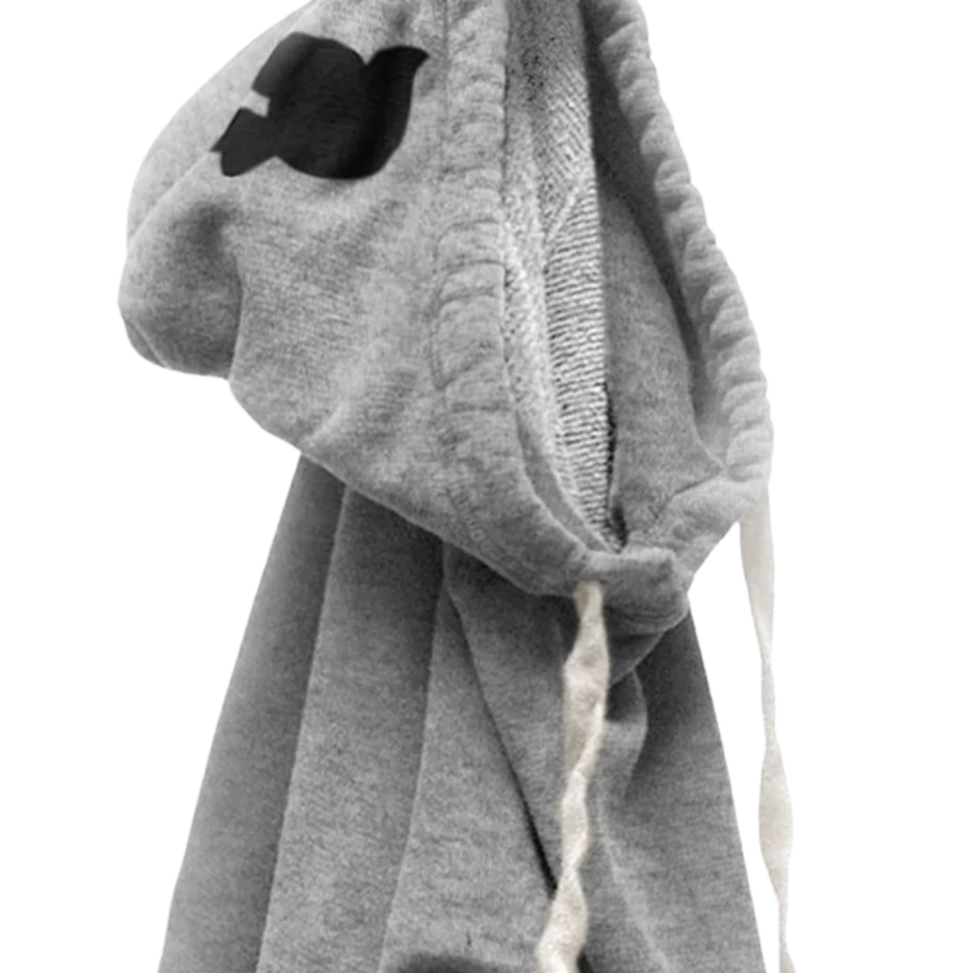 Basicgoodness Terry Fluff Hoodie in Heatheryumm