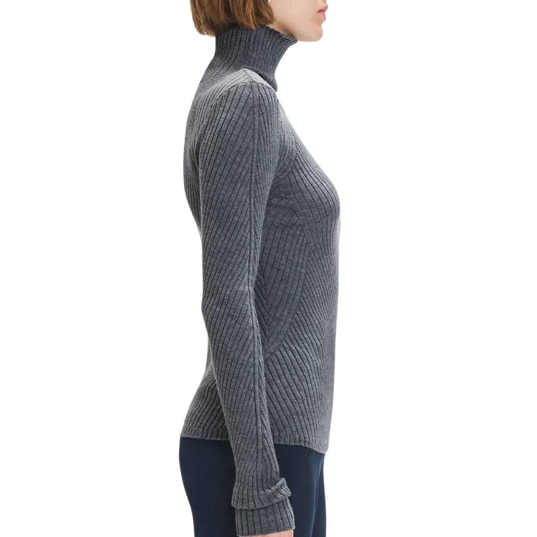 Be Your Girl Top in Charcoal