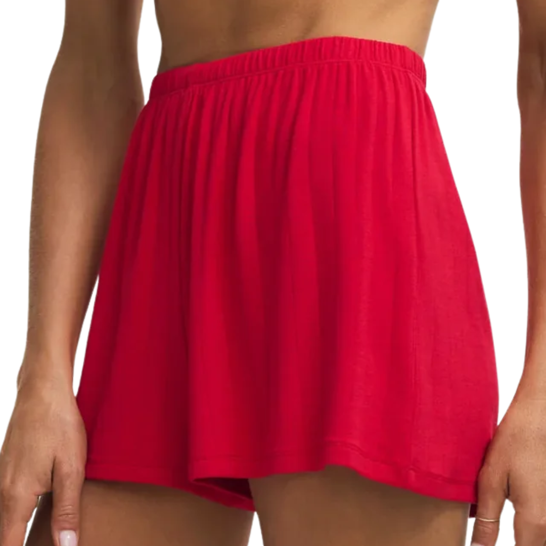 Let's Make Up Shorts in Kiss Me Red