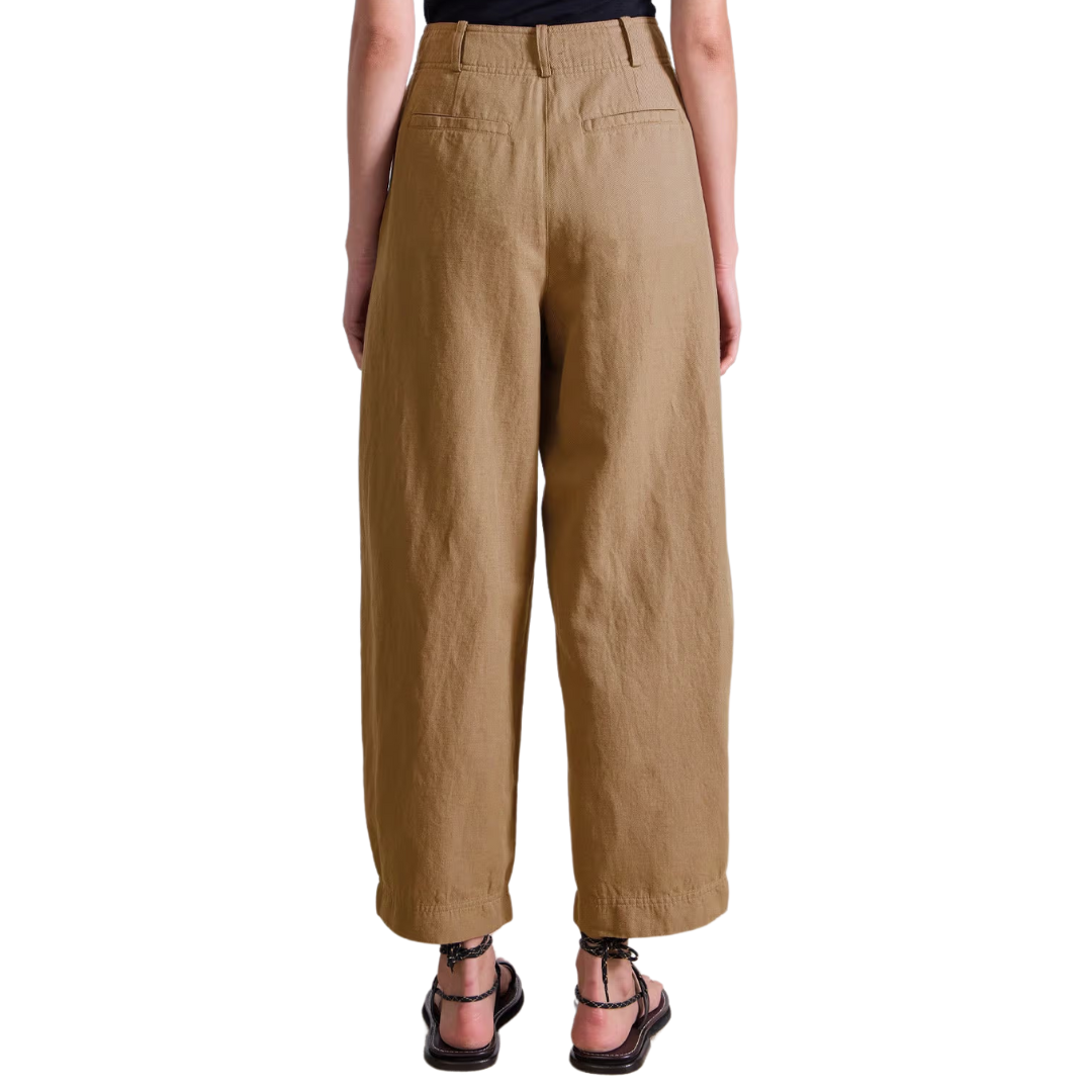 Bari Crop Trouser in Oak