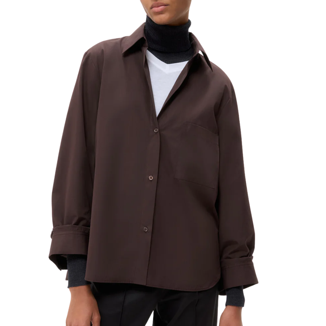 Next Morning Shirt in Chocolate