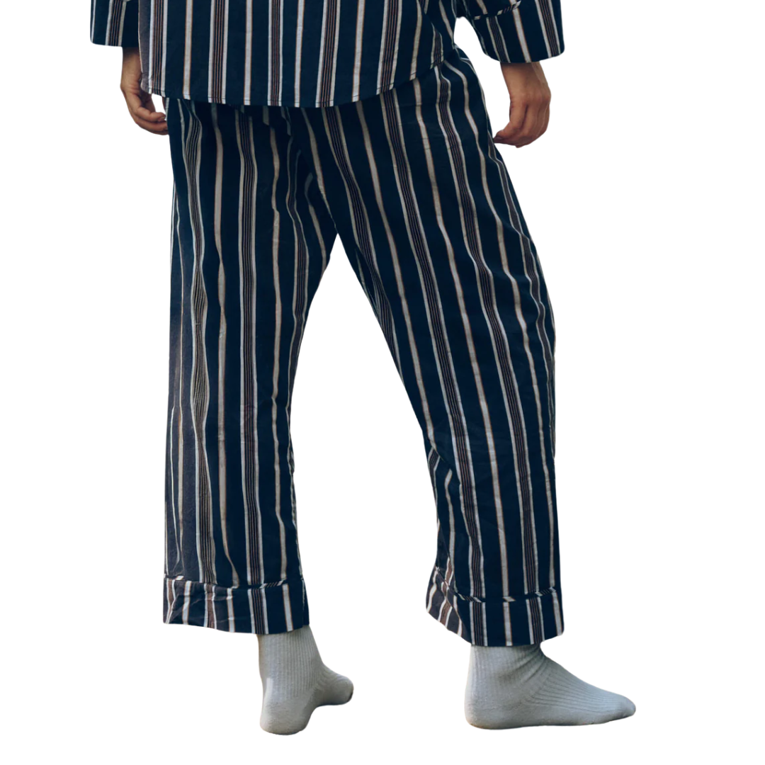The Easy Sleep Pant in Coastline Stripe