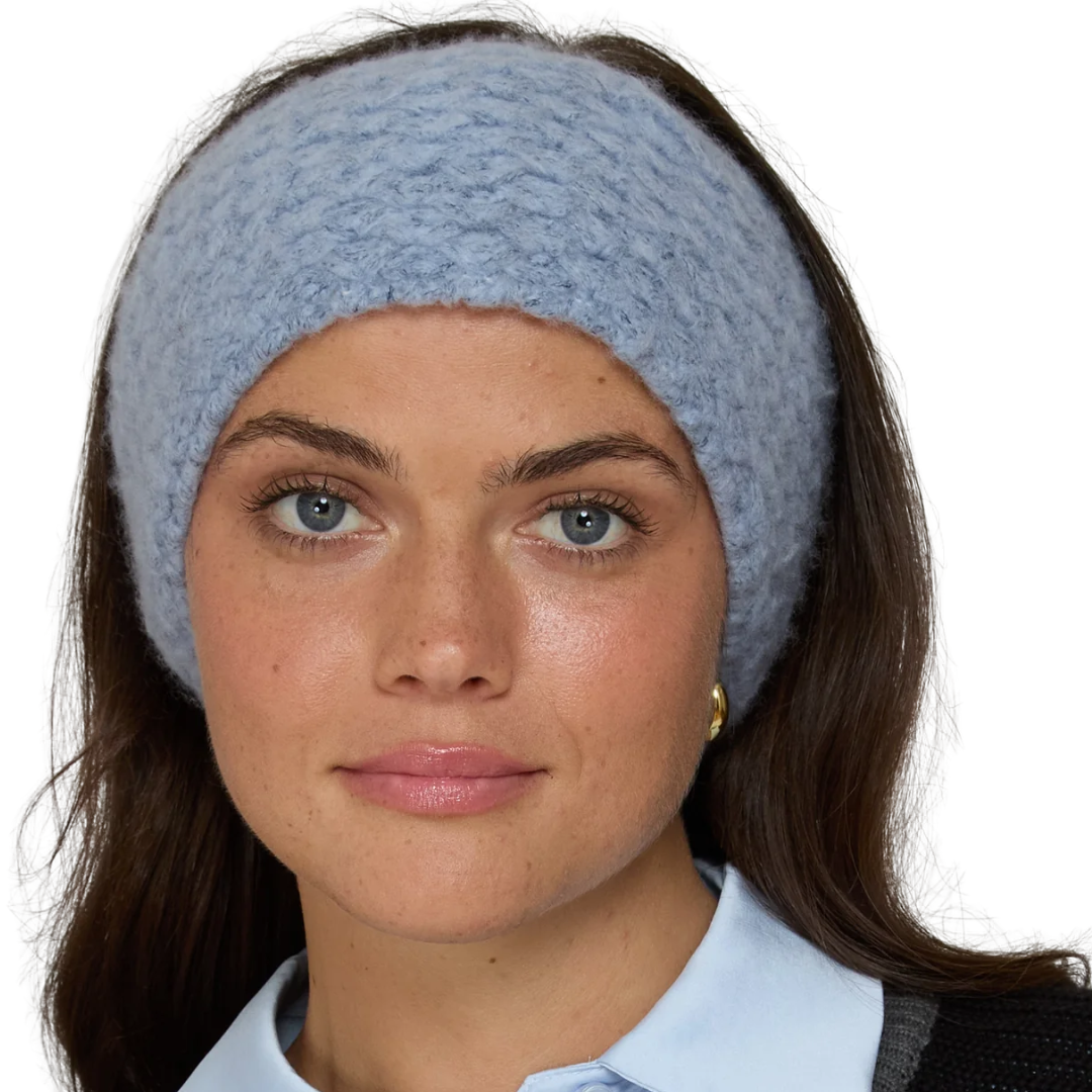 Honeycomb Headband in Denim
