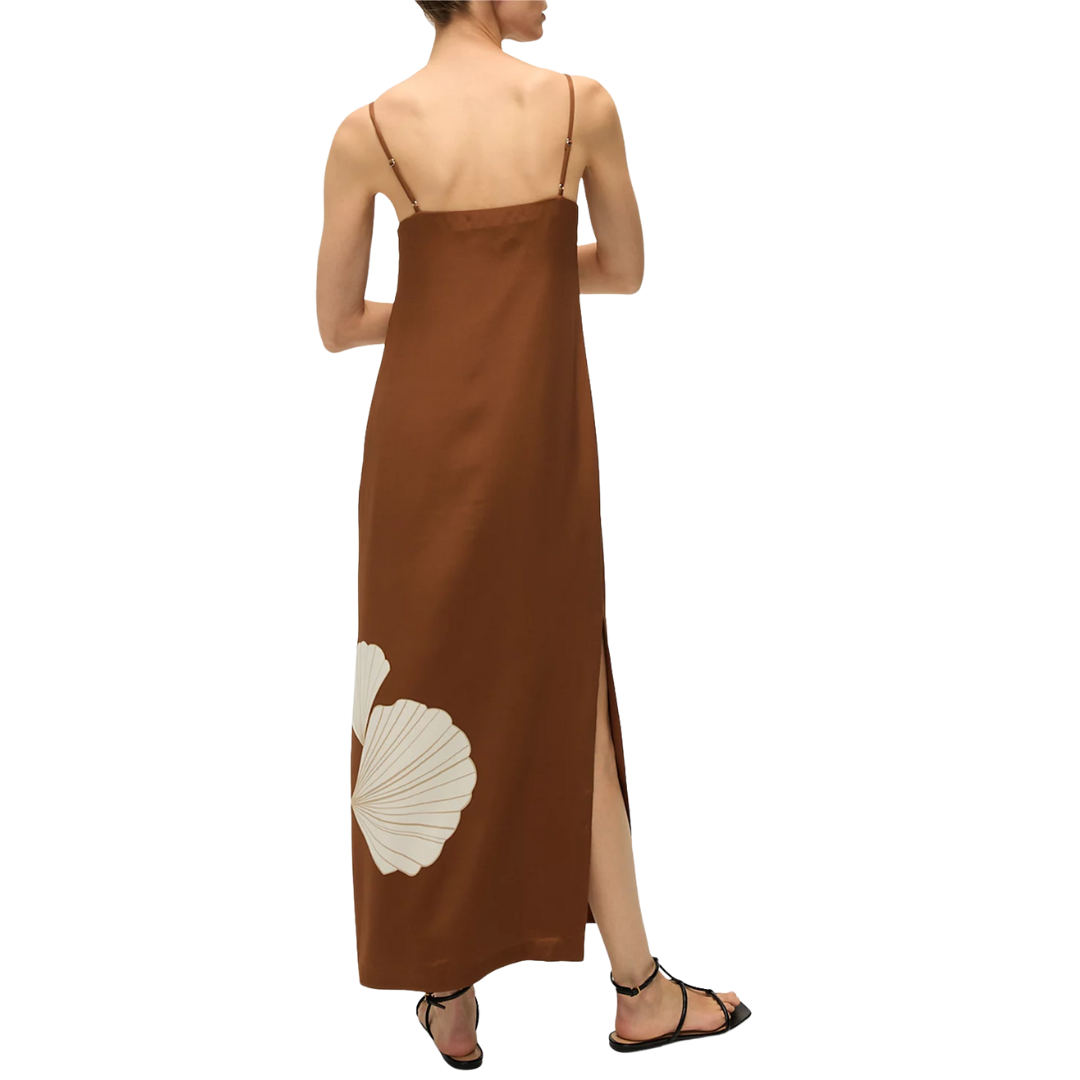 Petra Dress in Whisky Multi