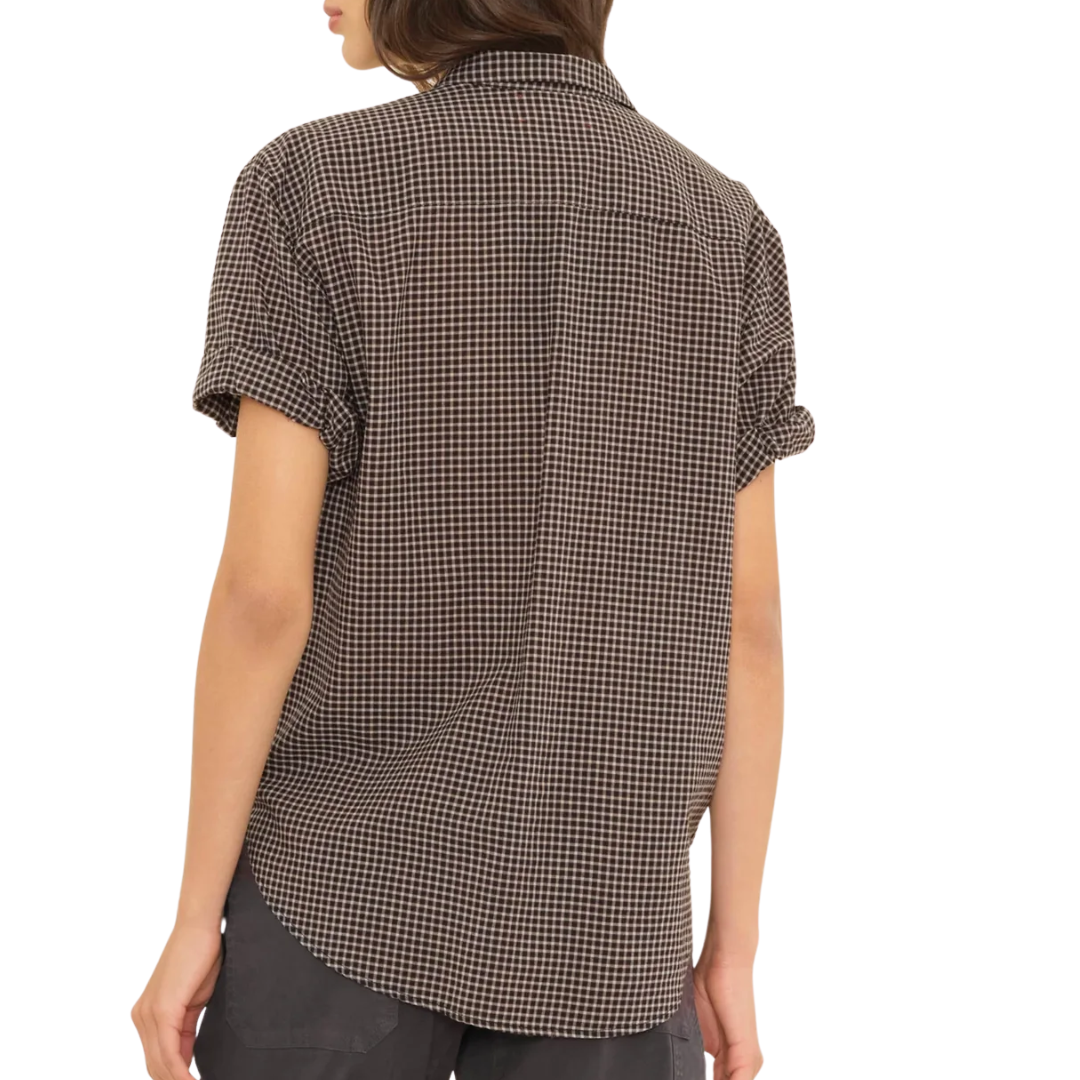 Channing Shirt in Black Pepper