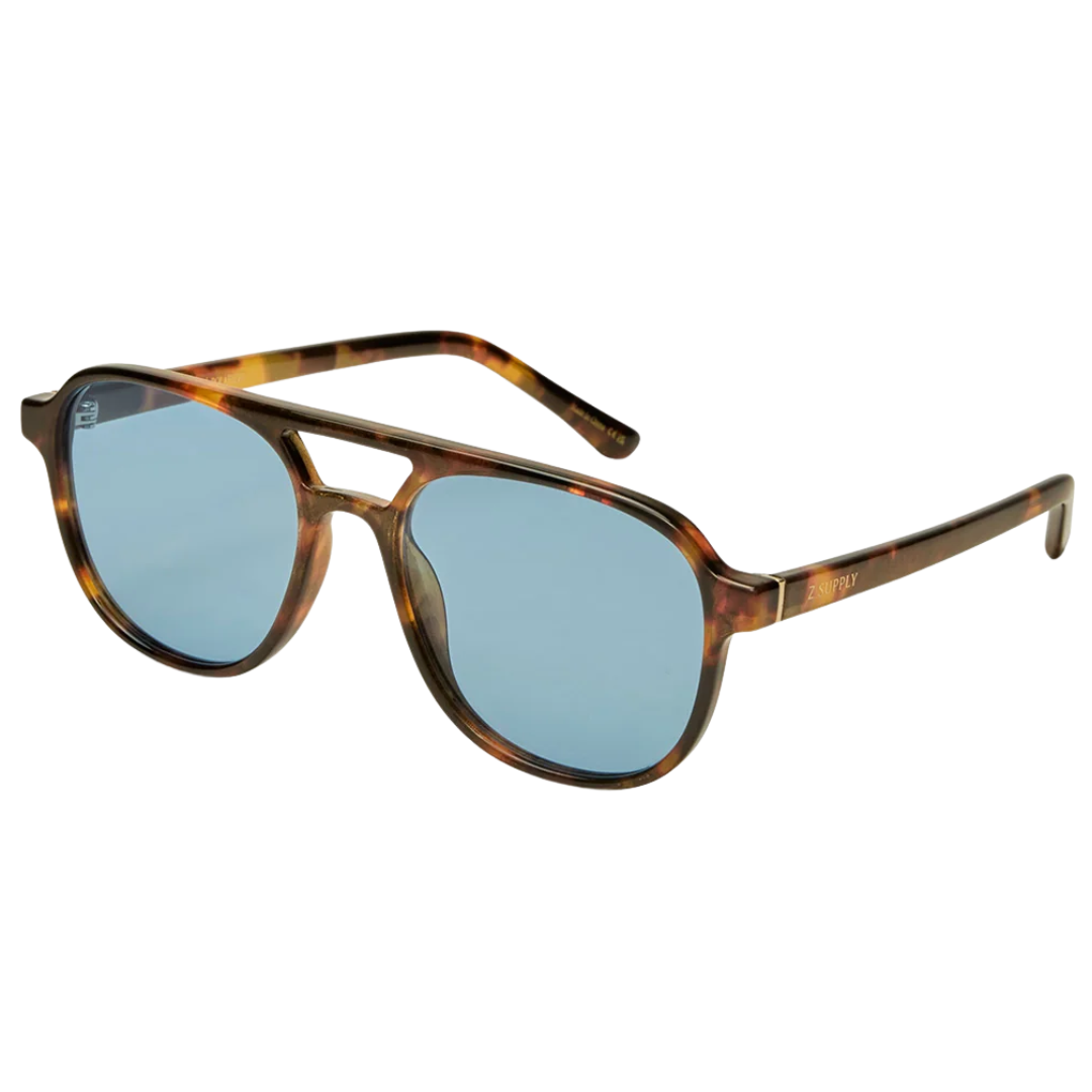 Tourist Polarized Sunglasses in Tort-Blue