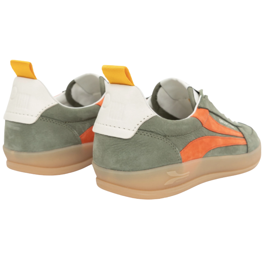 Fez Hydro Suede Sneaker in Dark Olive