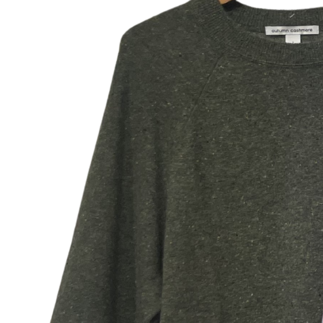 Oversized Elbow Sleeve Tee in Marsh