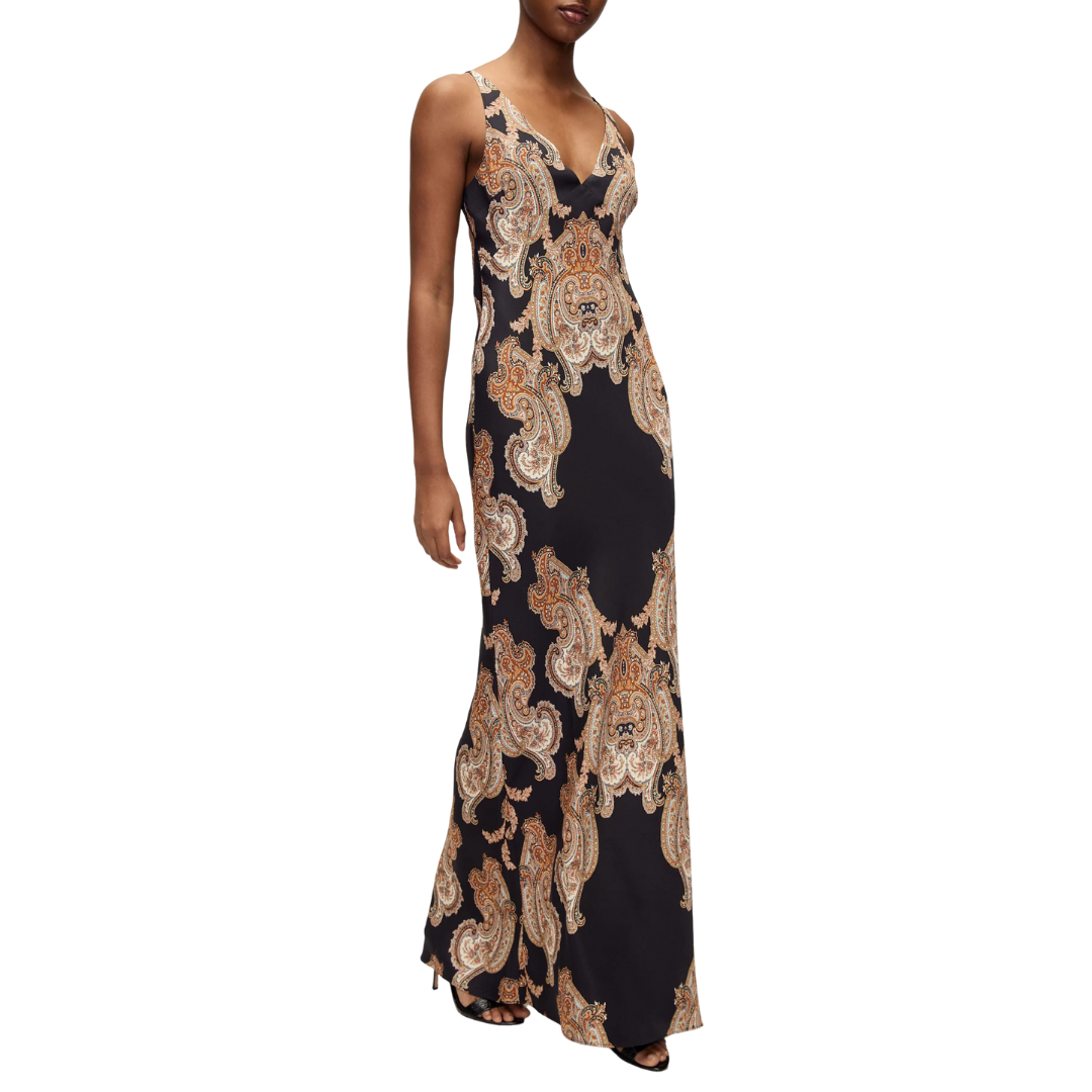 Donelle Dress in Black Multi