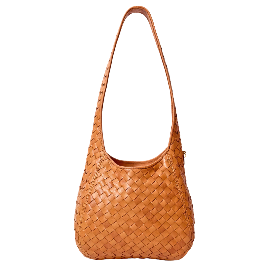 Petit Bando in Natural Woven Diagonal
