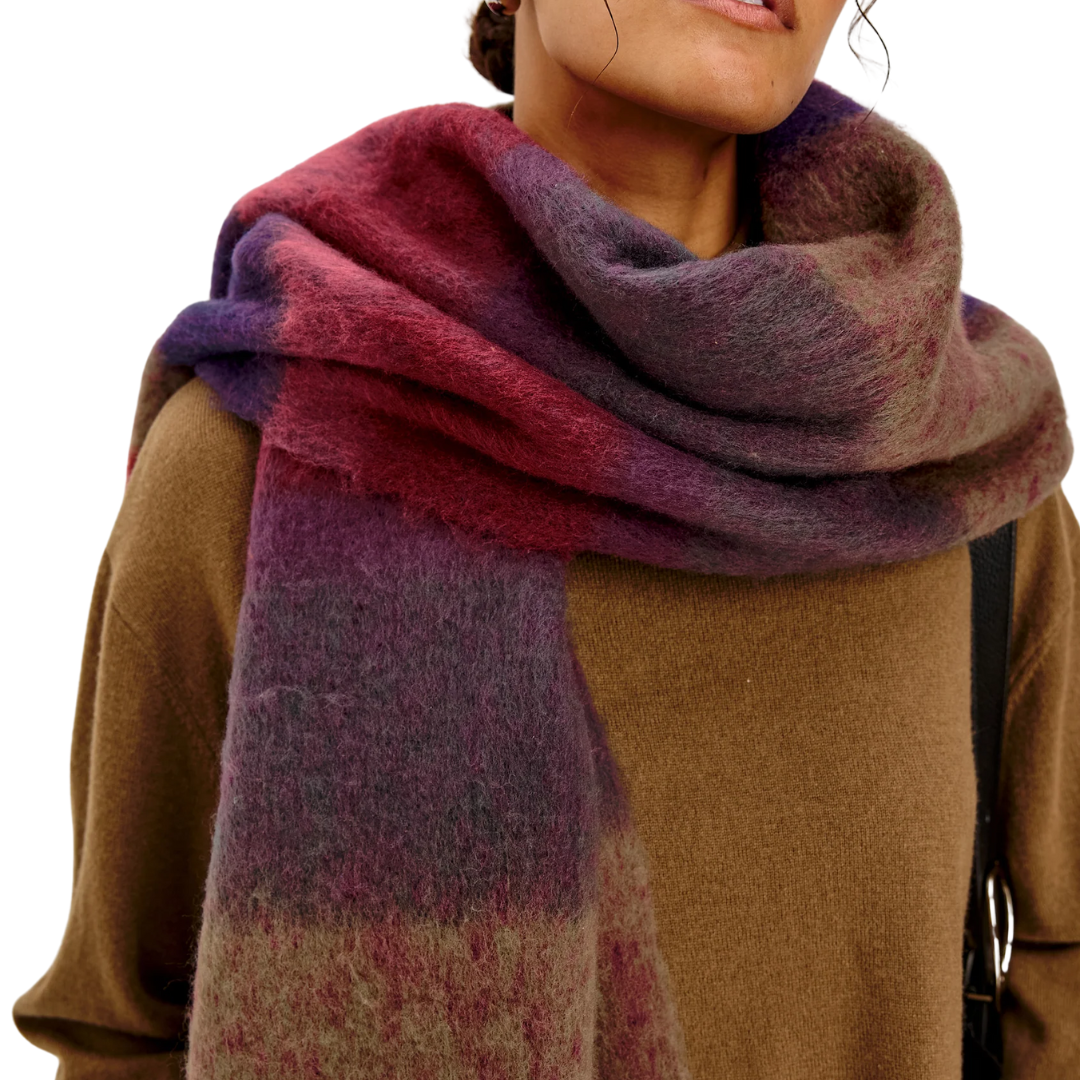 Oslo Scarf in Jewel Stripe