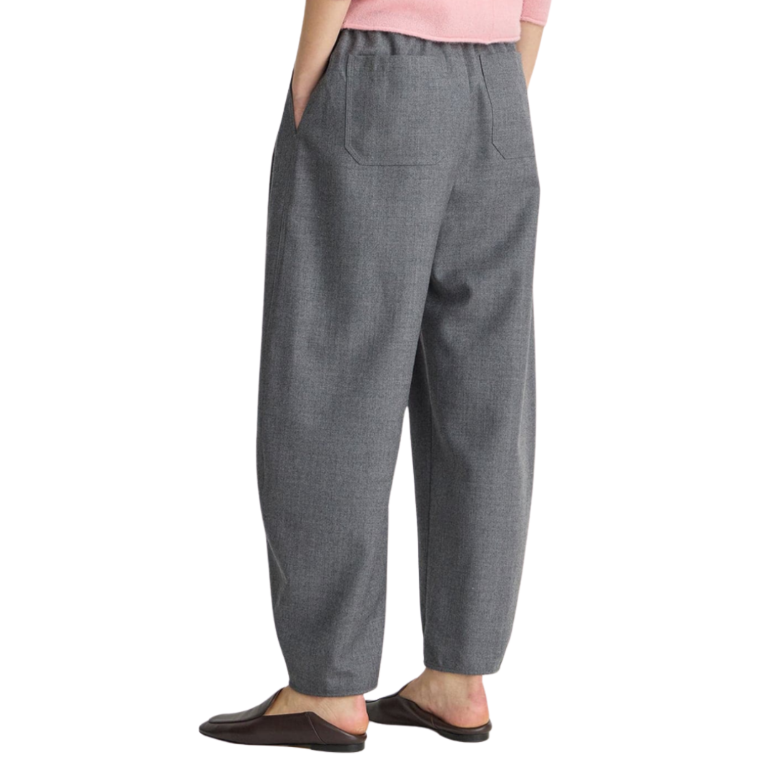 Everyday Pull-On Pant in Grey Melange