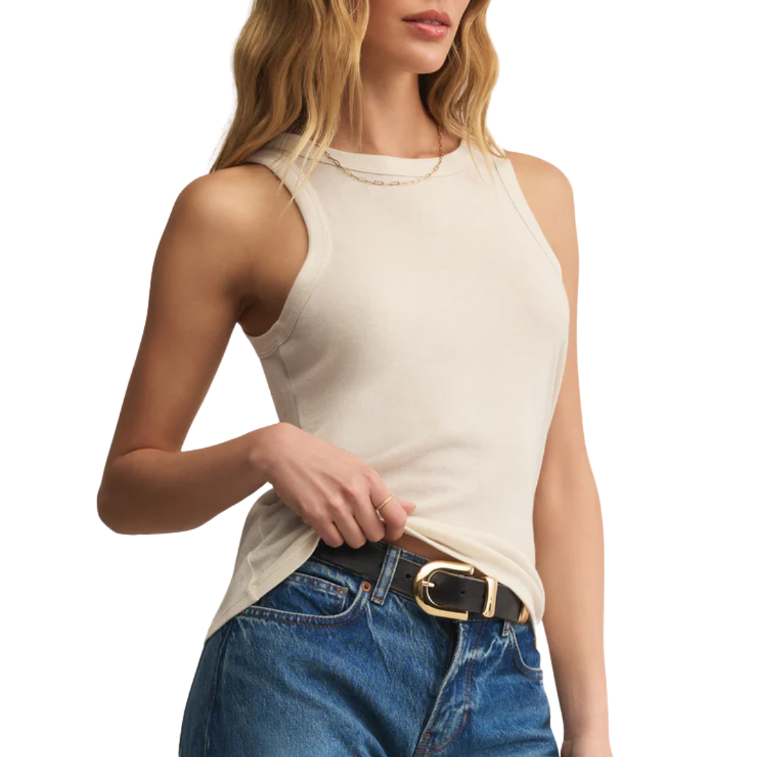 Select Airy Tank in Crystal
