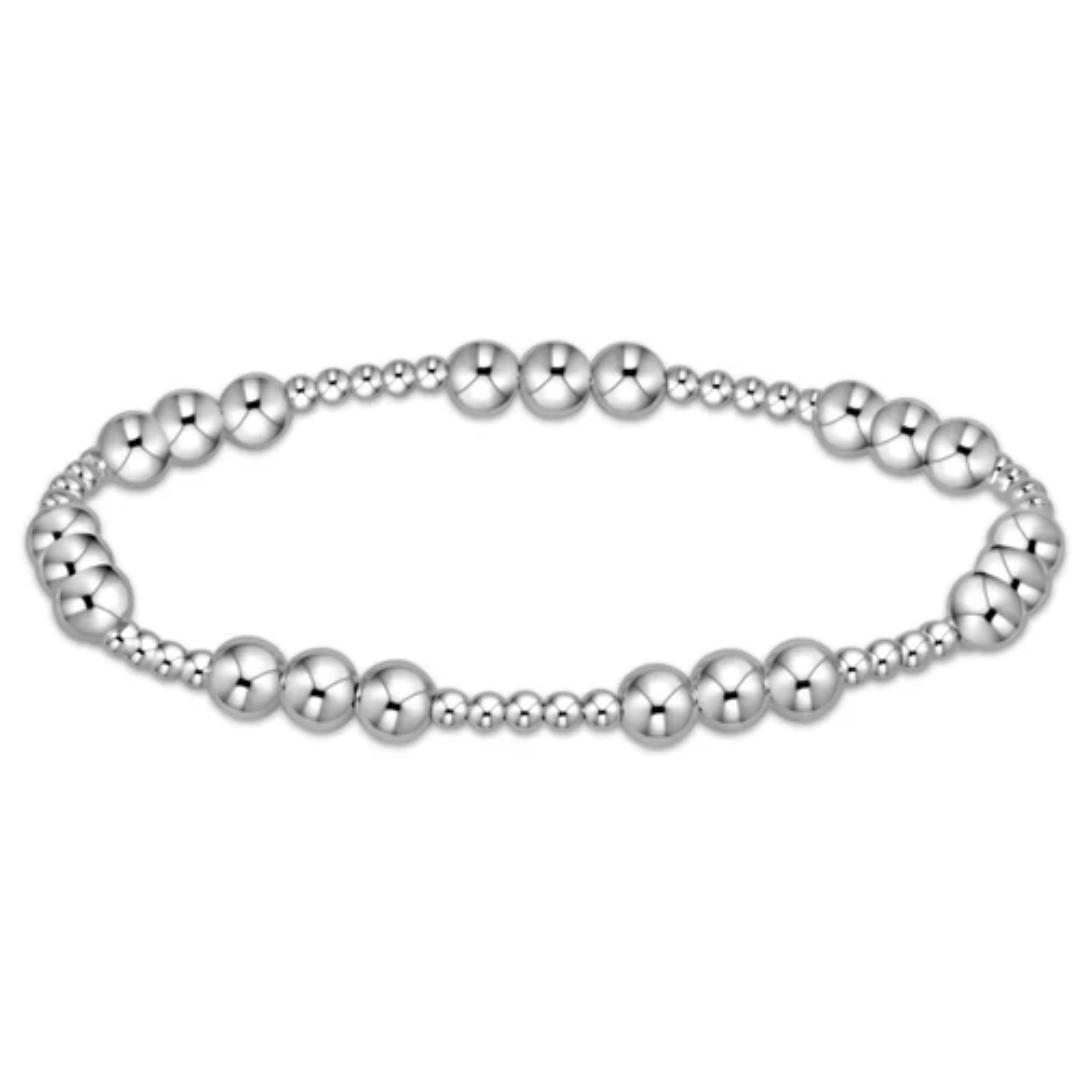 Classic Joy Pattern 5MM Bracelet in Sterling