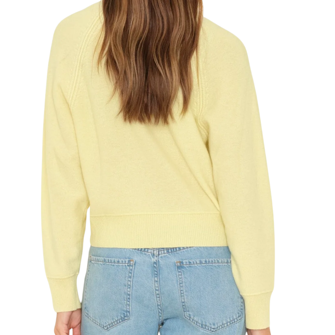 Griffin Sweater in Butter Yellow