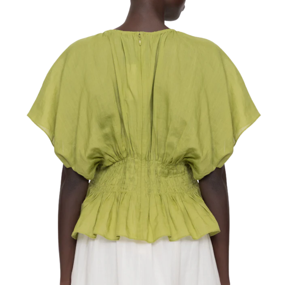 Violet Top in Green