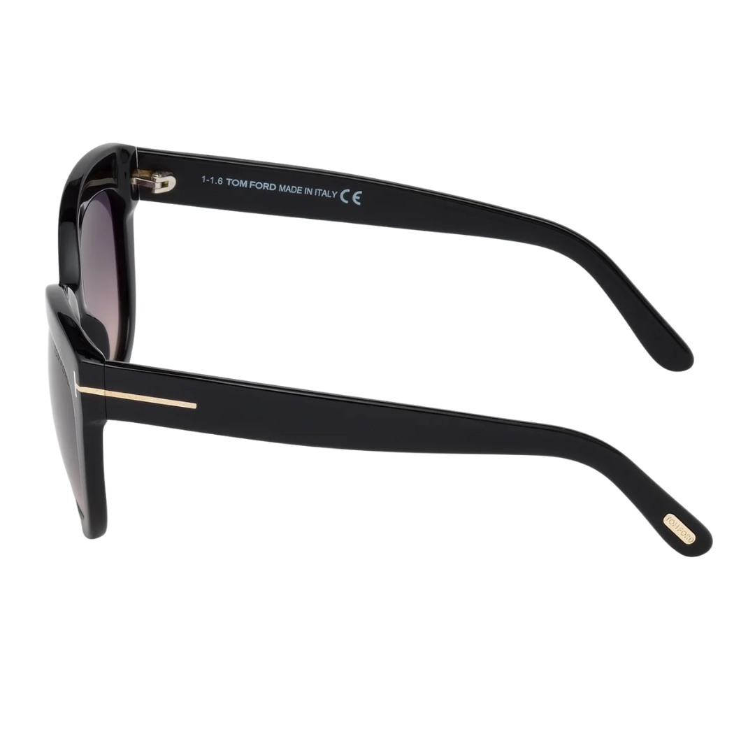 Alistair Sunglasses in Shiny Black