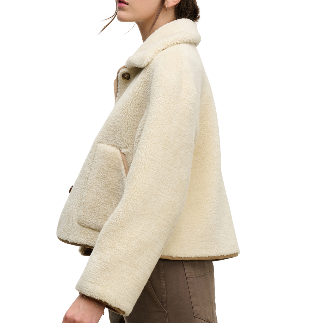 Amara Reversible Jacket in Sand