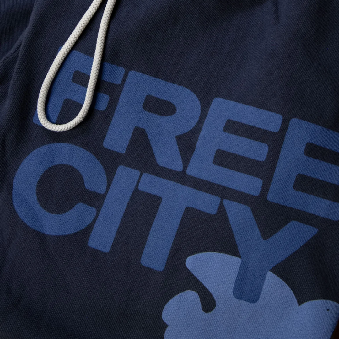 Freecity Sweatpant in Moonshrooms/Blues