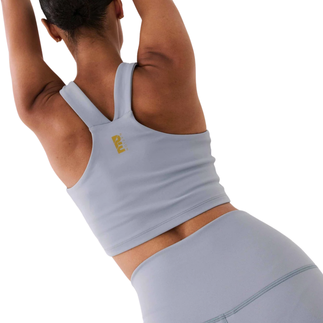Full Count Sports Bra in Quarry 