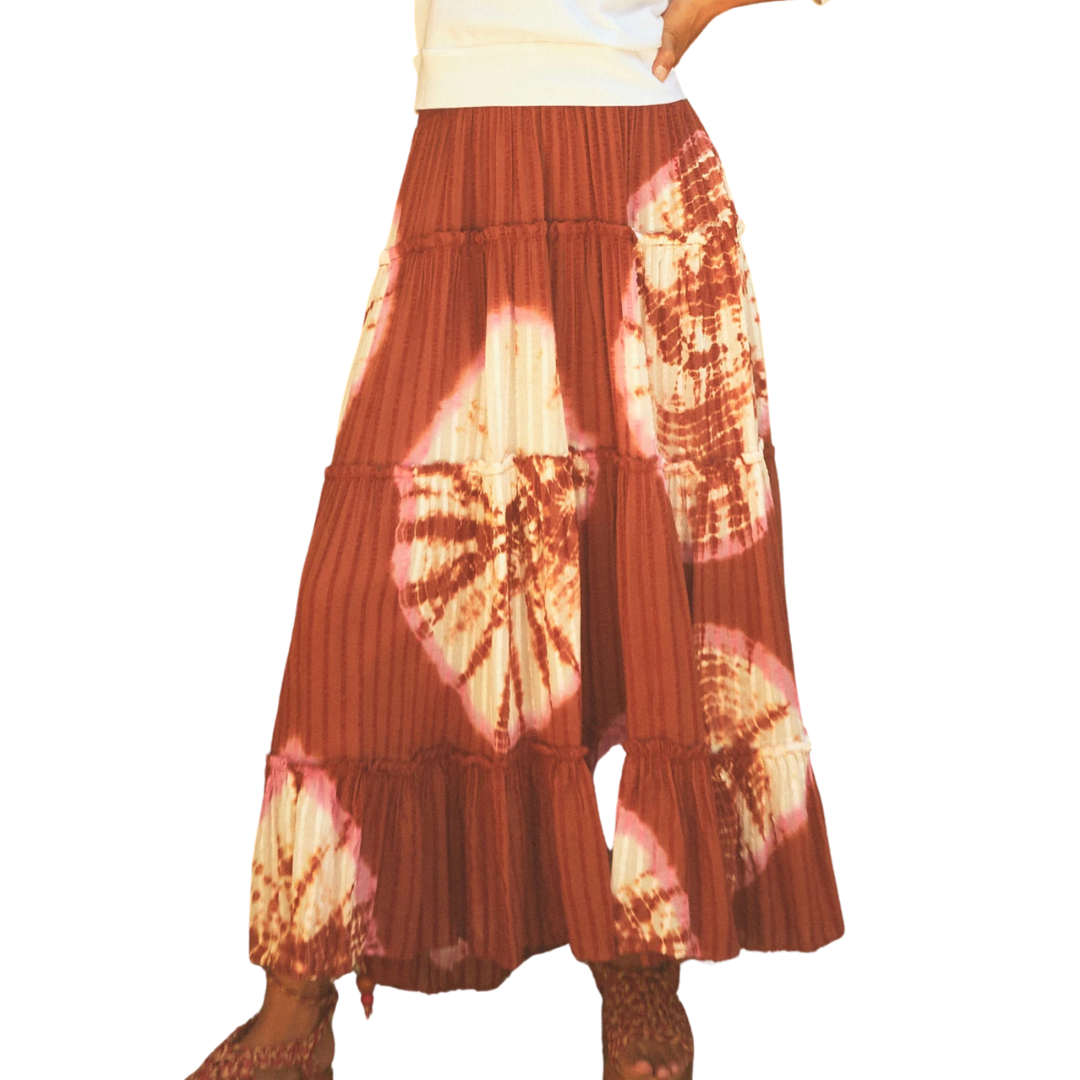 Lidia Skirt in Pomelo Multi