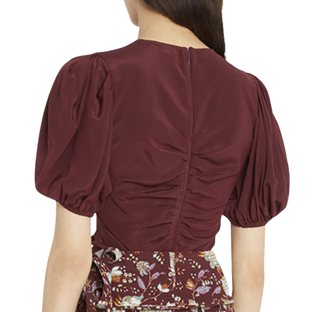 Elise Top in Mahogany